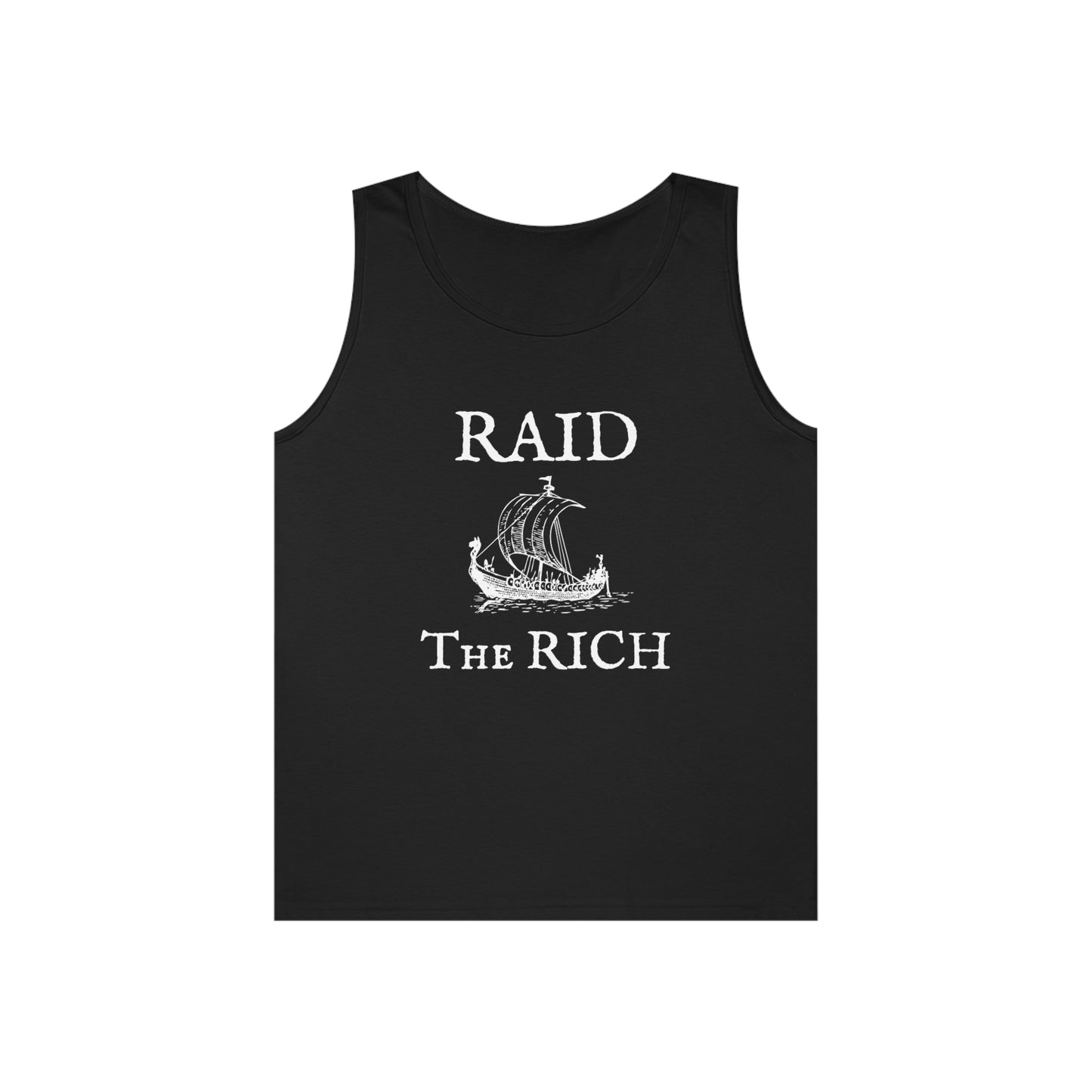 Raid the Rich - Unisex Heavy Cotton Tank Top