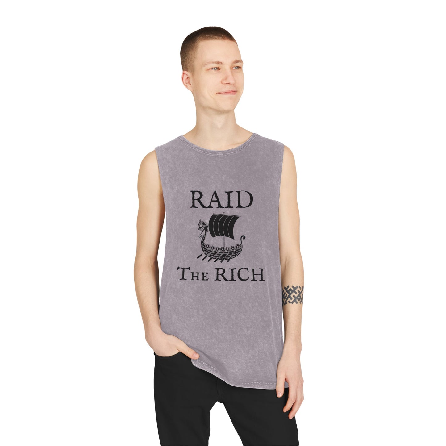 RAID THE RICH Muscle Tank