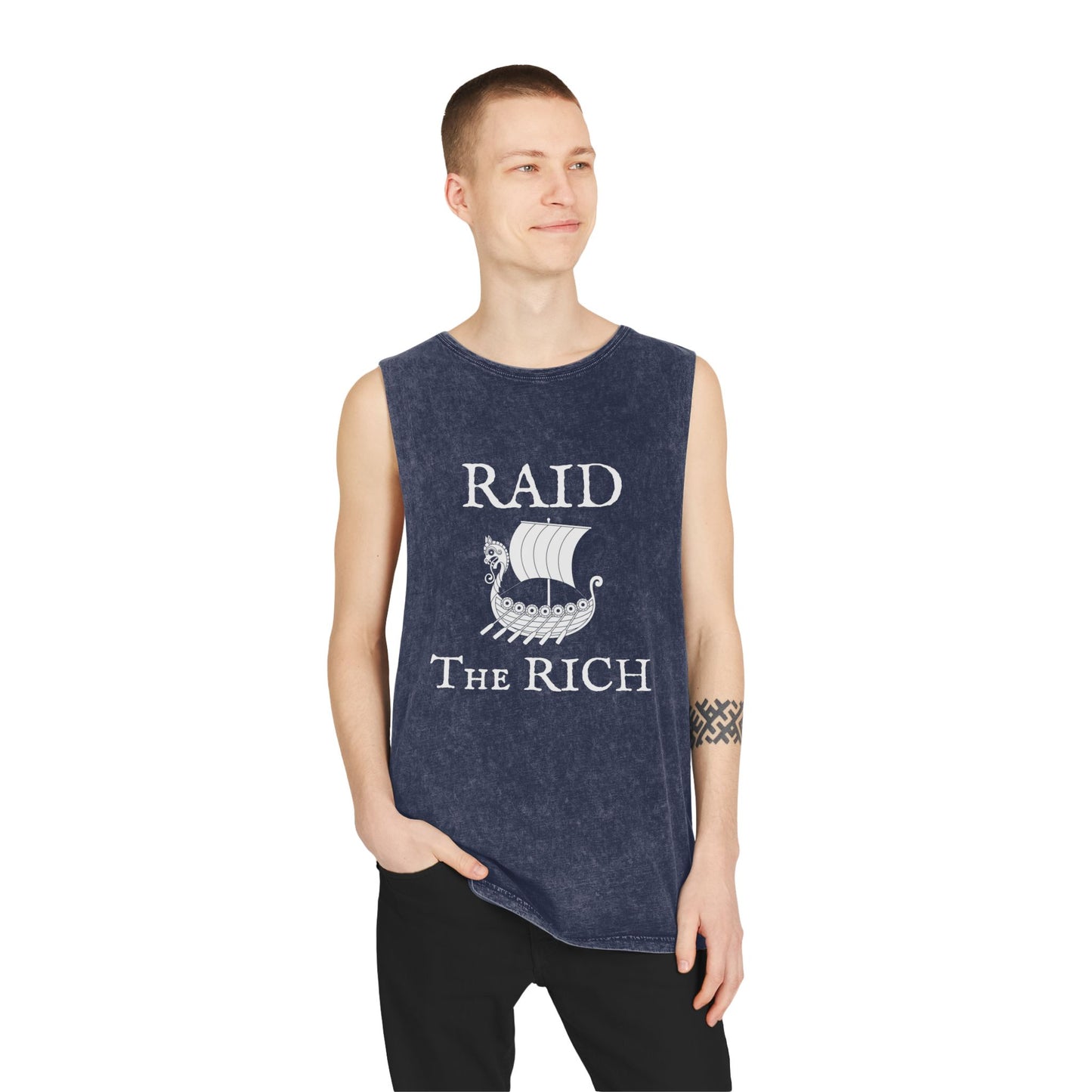 RAID THE RICH Muscle Tank