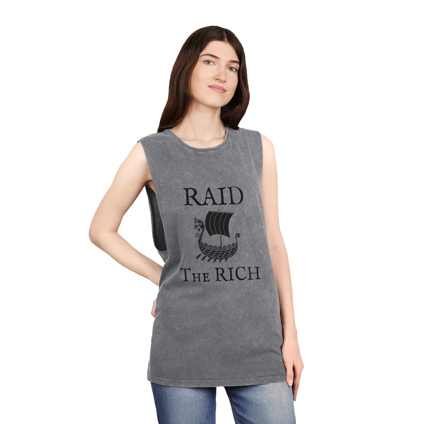 RAID THE RICH Muscle Tank