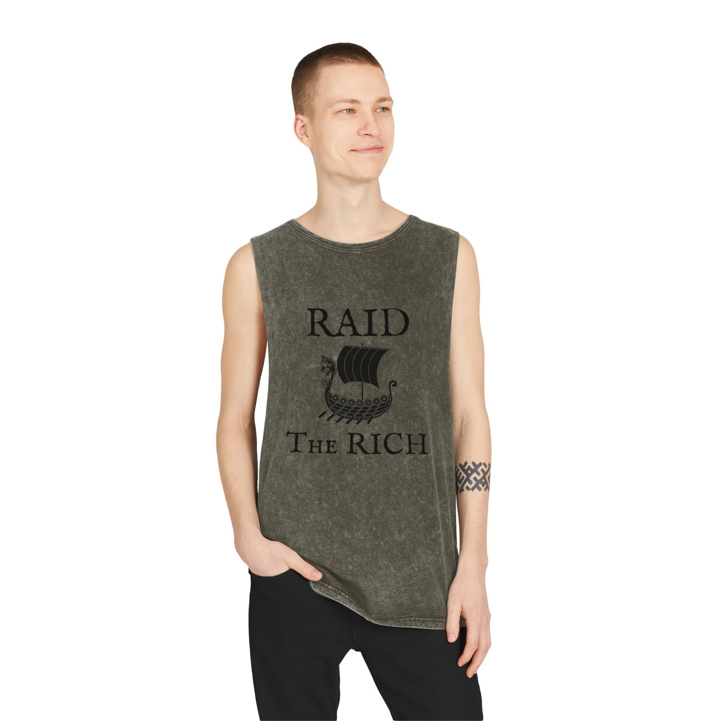 RAID THE RICH Muscle Tank