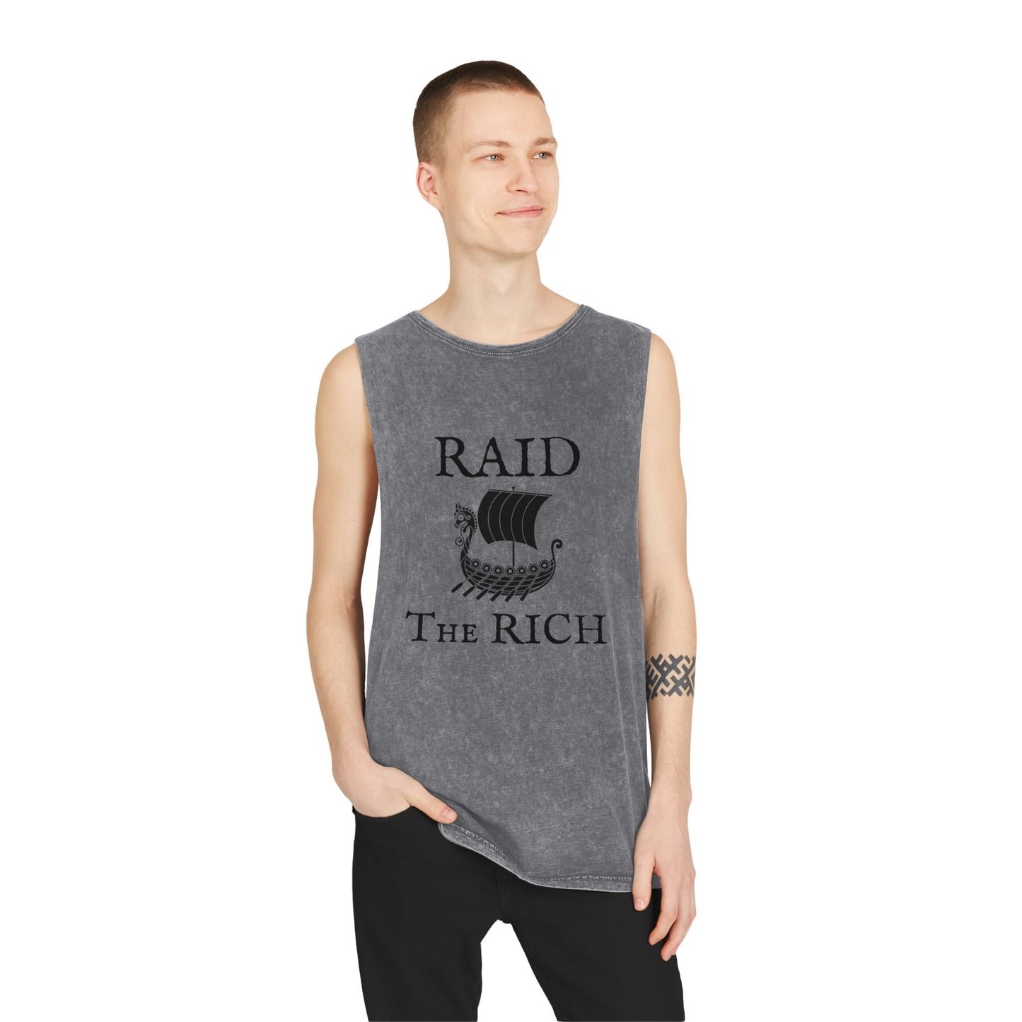 RAID THE RICH Muscle Tank