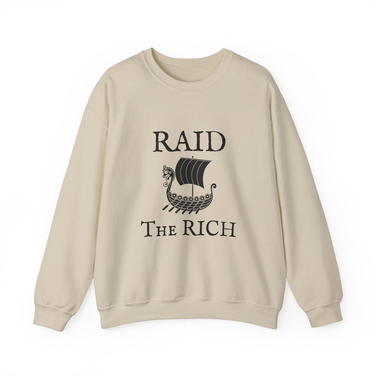 RAID THE RICH Crewneck