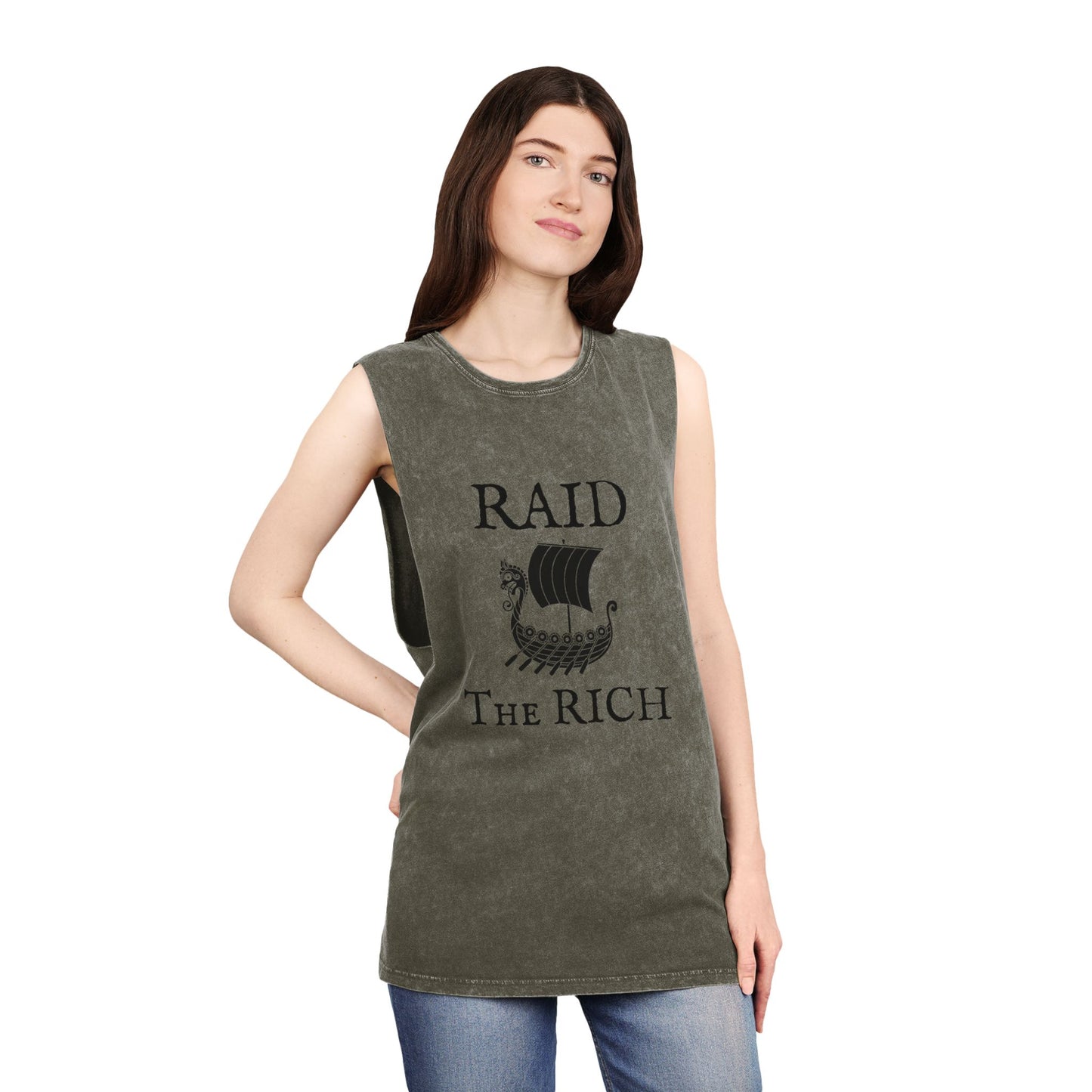 RAID THE RICH Muscle Tank