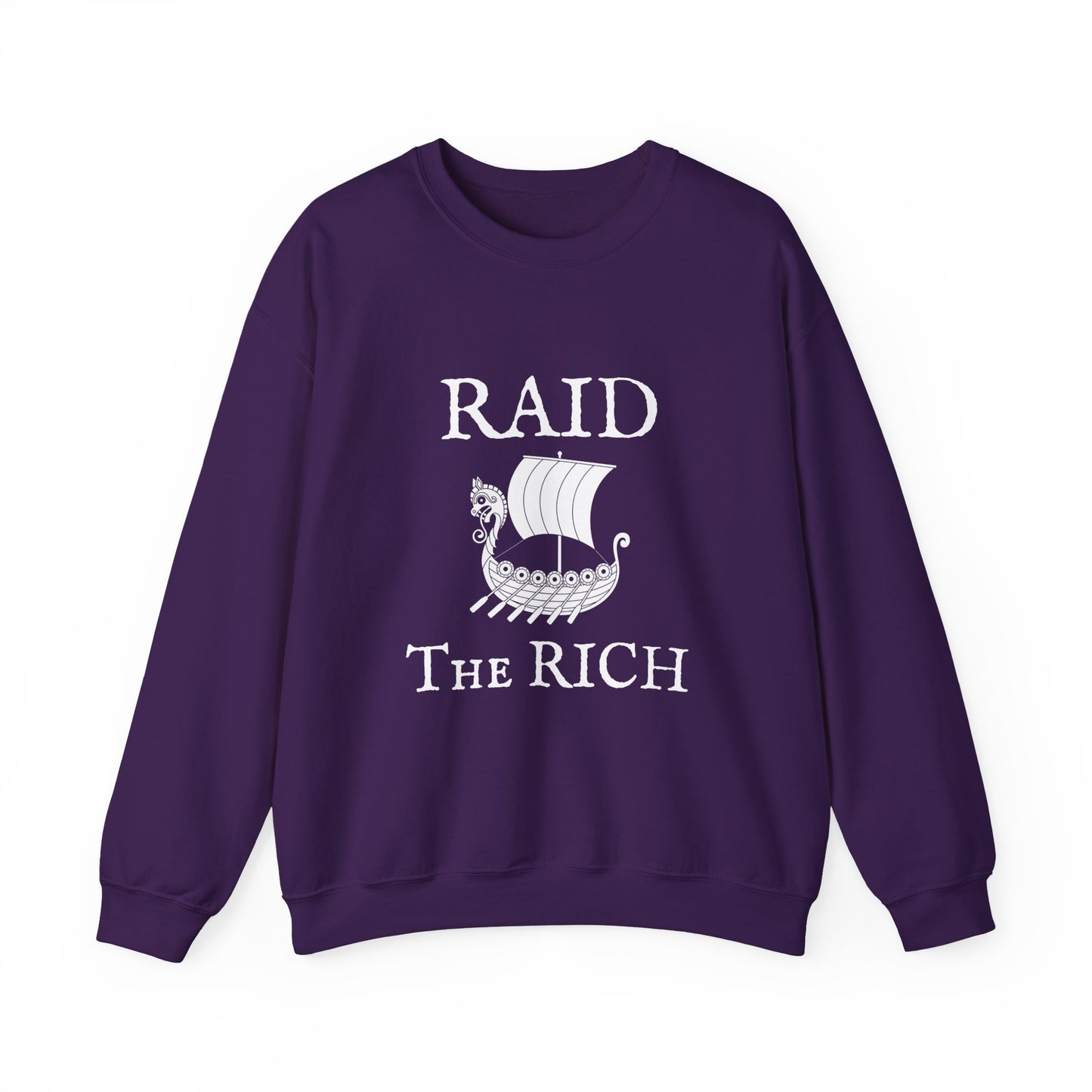 RAID THE RICH Crewneck