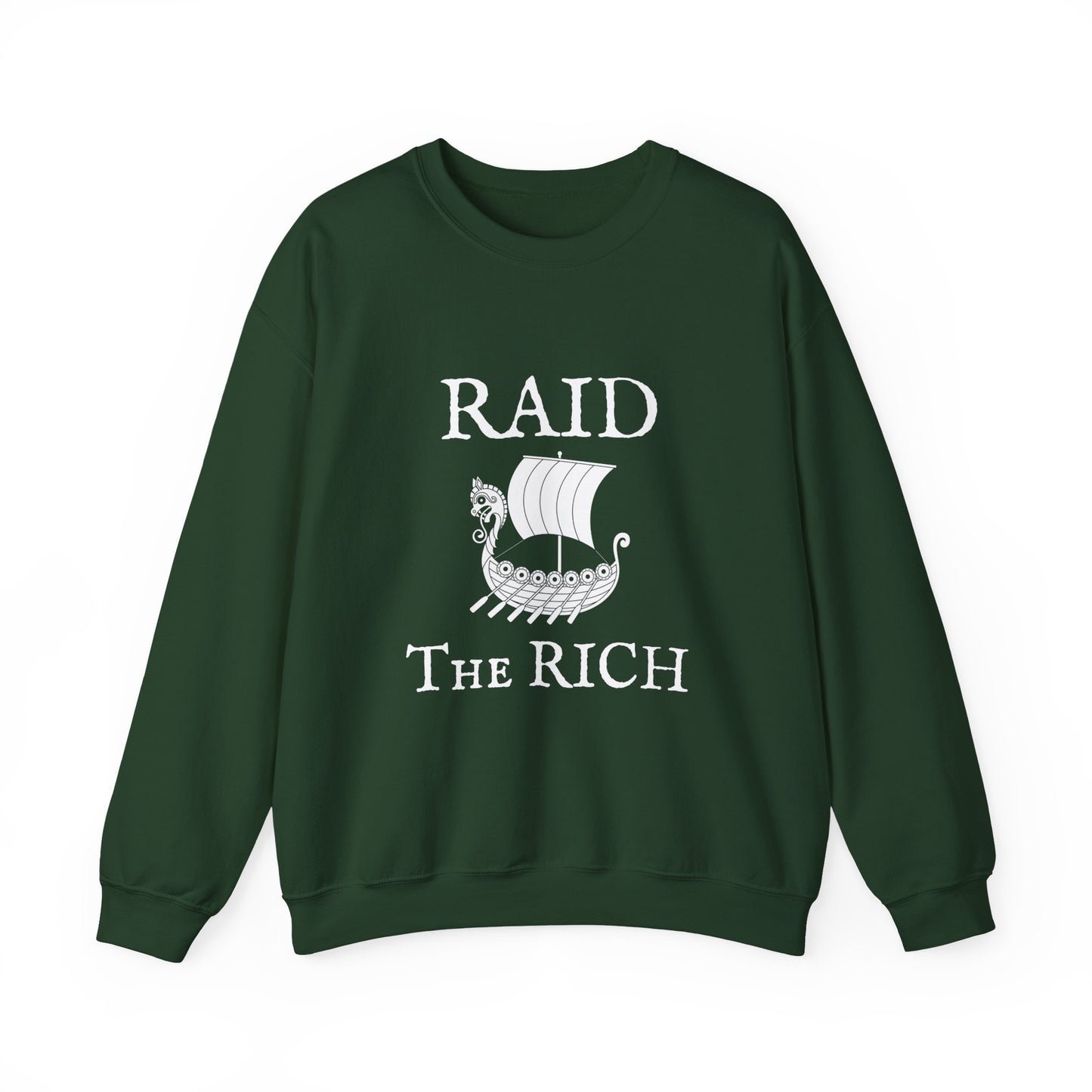 RAID THE RICH Crewneck