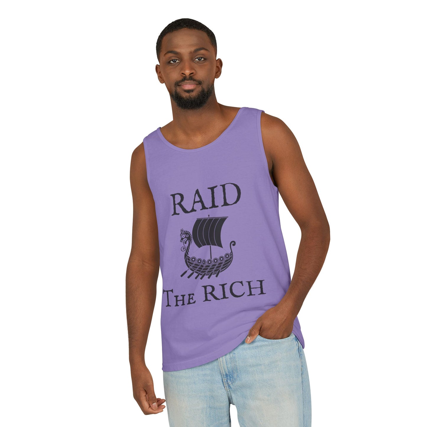 RAID THE RICH Tank Top