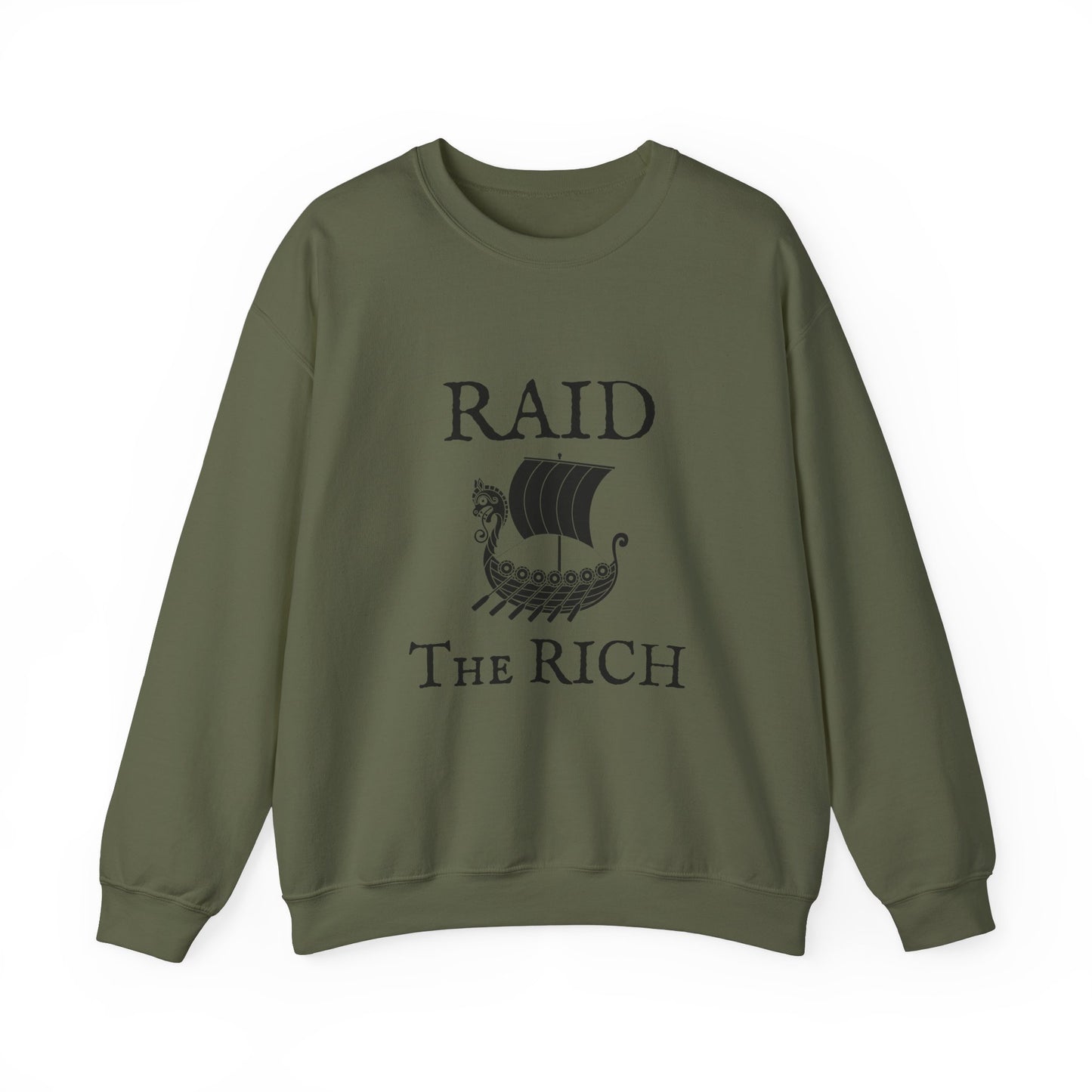 RAID THE RICH Crewneck