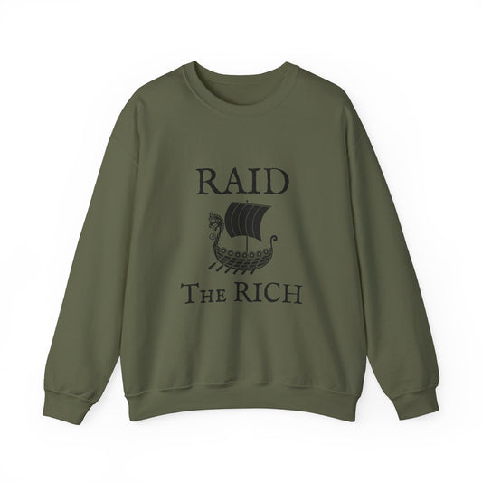 RAID THE RICH Crewneck