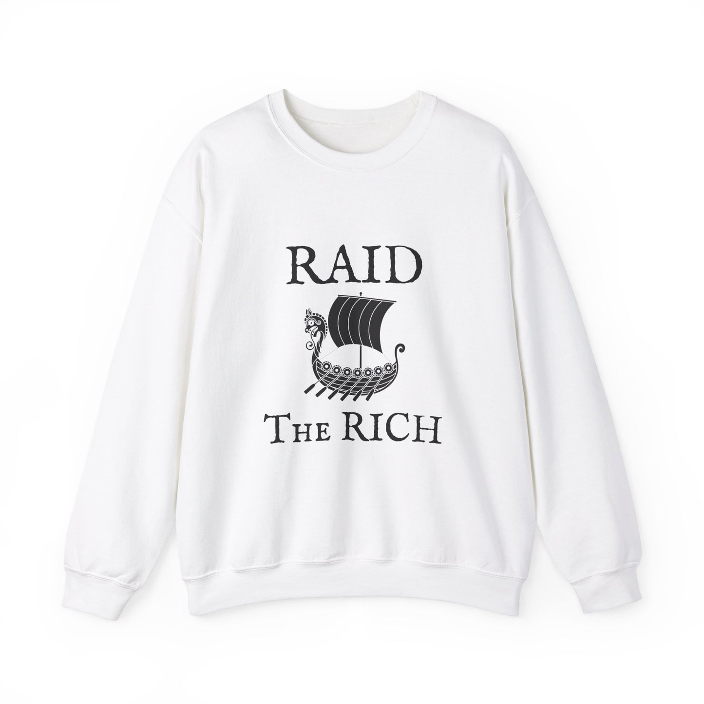 RAID THE RICH Crewneck