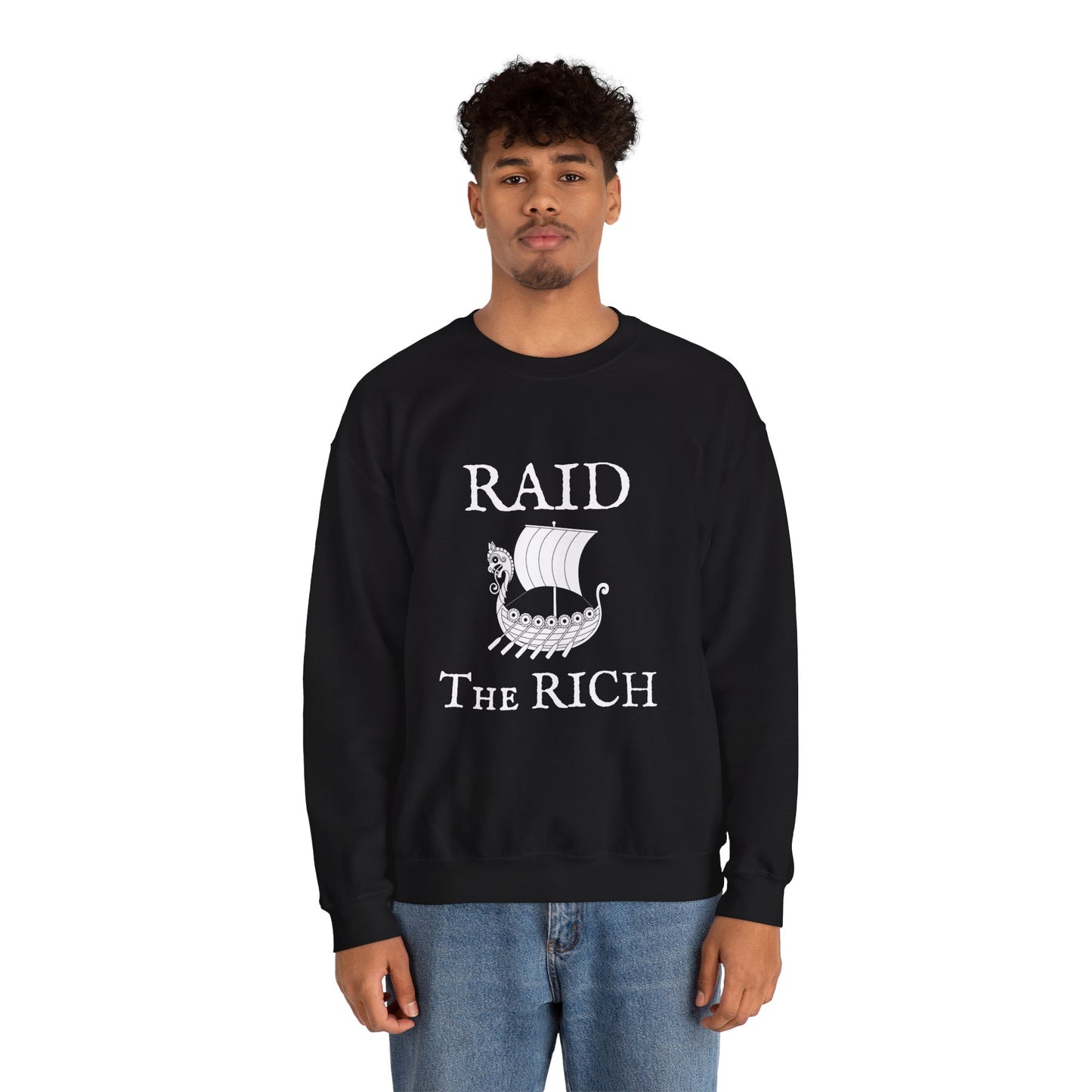 RAID THE RICH Crewneck