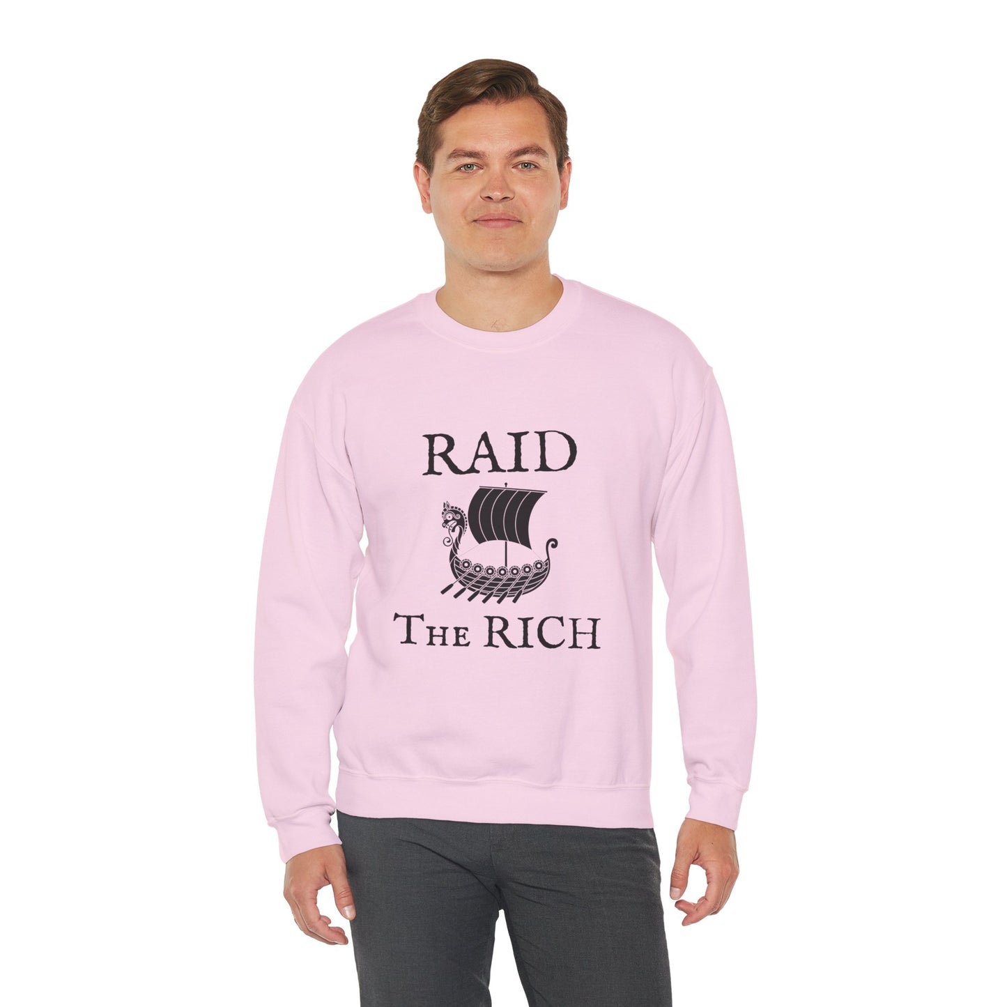 RAID THE RICH Crewneck