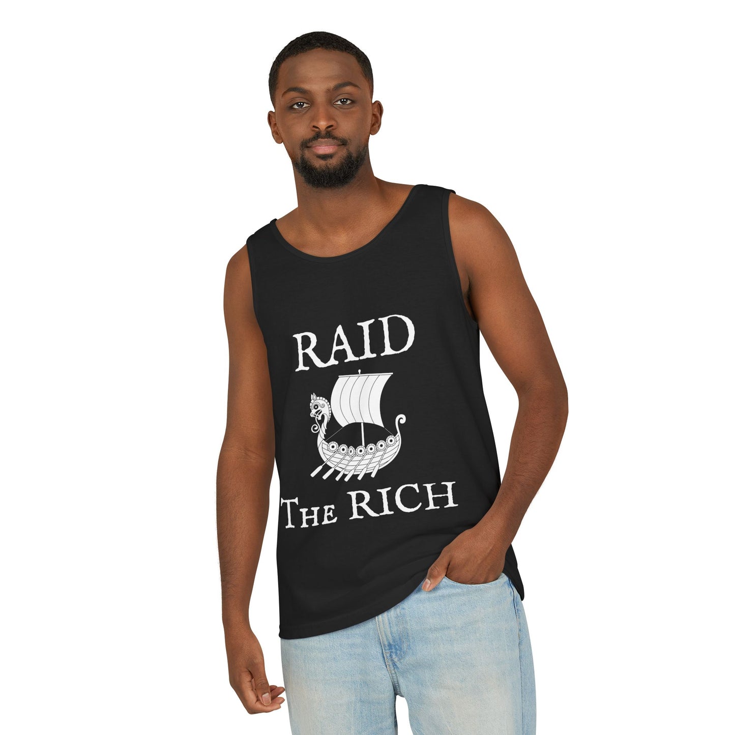 RAID THE RICH Tank Top