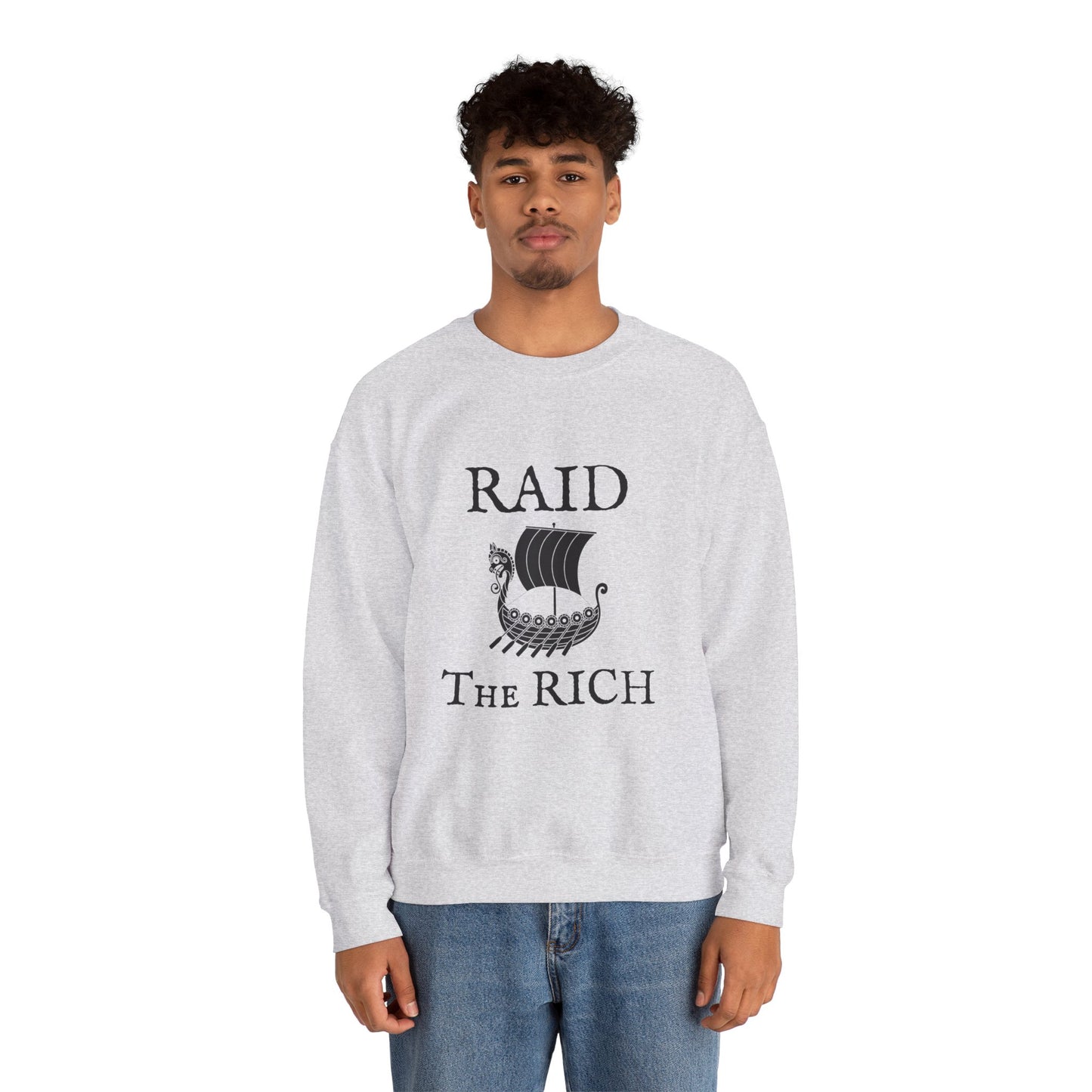 RAID THE RICH Crewneck