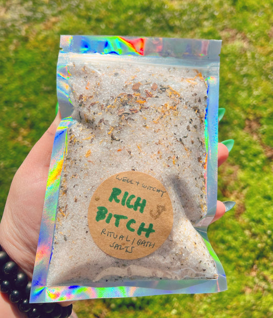 Rich B*tch Ritual & Bath Salt Mix