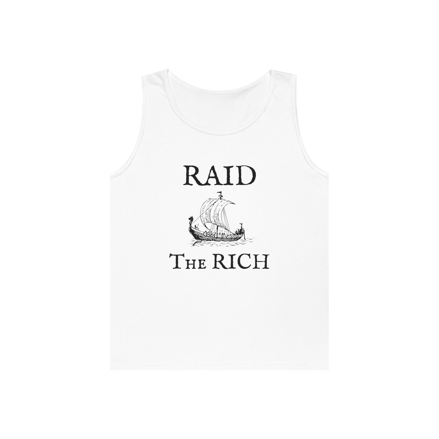 Raid the Rich - Unisex Heavy Cotton Tank Top